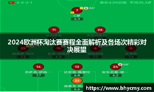 2024欧洲杯淘汰赛赛程全面解析及各场次精彩对决展望